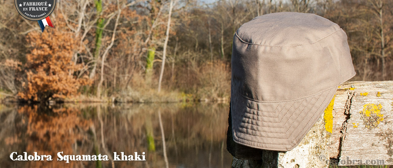 Casquette Calobra Squamata khaki